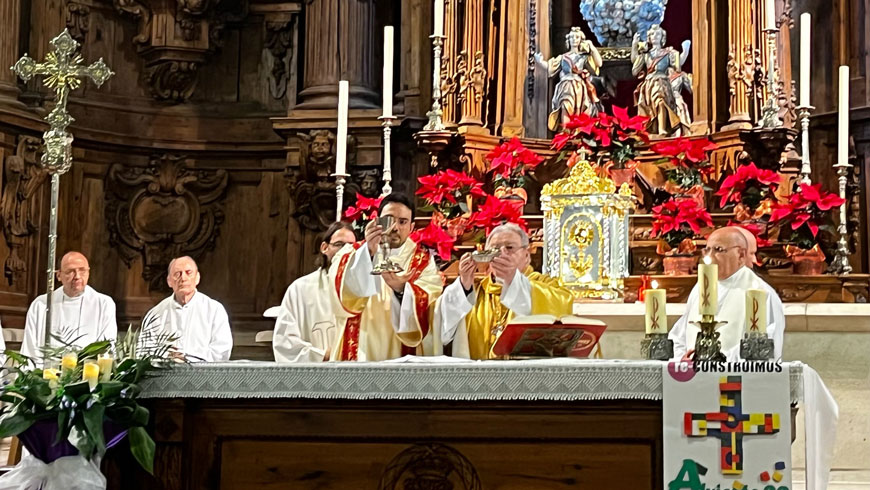 Ordenación Diaconal del Hno. Fco. Javier Moreno en Palencia