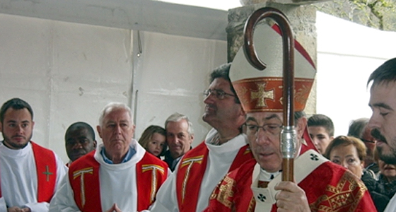 El pueblo de Aróstegui celebra la beatificación de su hermano Gabriel.
